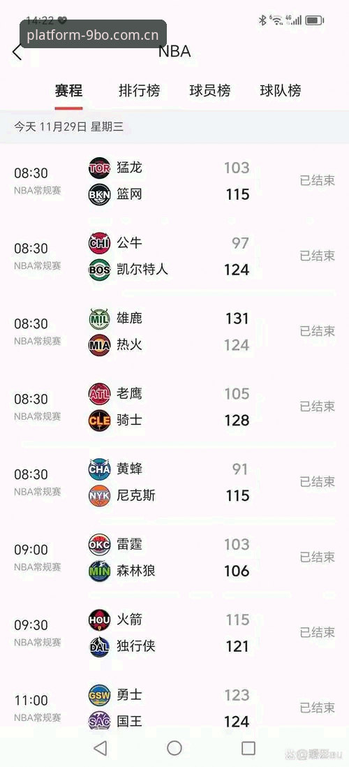 NBA赛程不是用来看的，是用来做决策的。